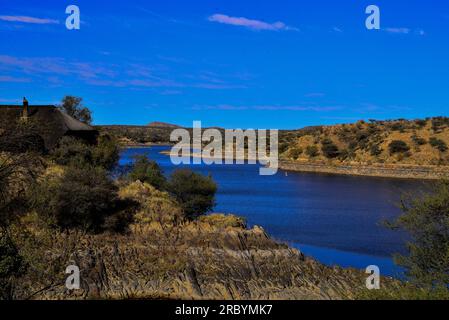 Lago Oanob, Namibia Foto Stock