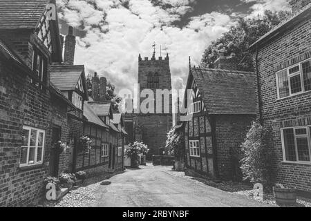 St Mary's and All Saints Church, Great Budworth, Cheshire Foto Stock