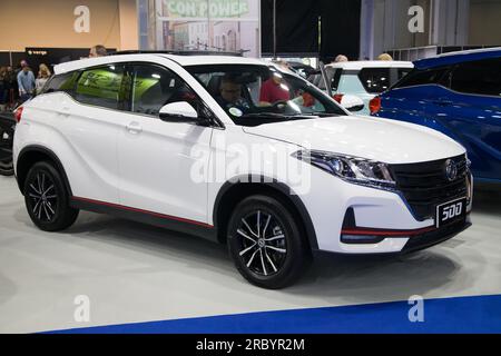 Barcellona, Spagna - 14 maggio 2023: DFSK 500 in mostra all'Automobile Barcelona 2023 di Barcellona, Spagna. Foto Stock