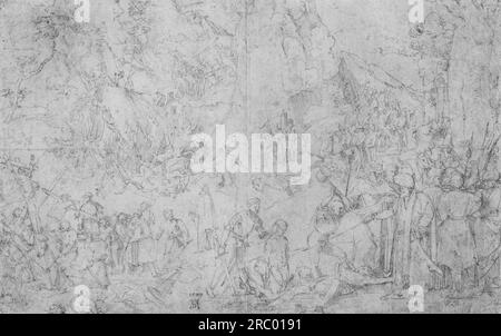 Martirio dei diecimila 1508 di Albrecht durer Foto Stock