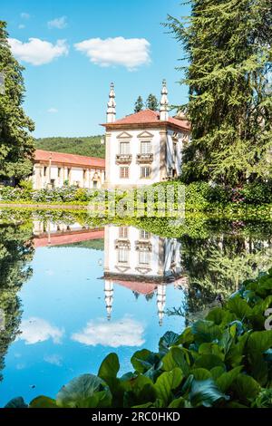 Palazzo Mateus a Vila Real, Portogallo. Juni 30 2023. Foto Stock