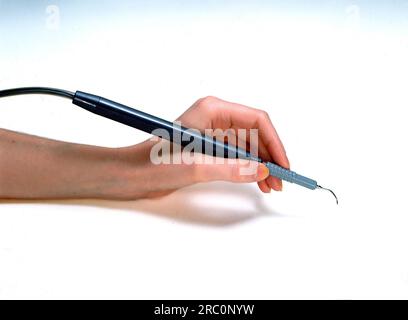 Odontoiatria, dentista, infermiera, assistente, protesi dentarie, corone, Foto Stock