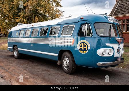 Autobus turistici Ansair Flxible intorno al 1955 Foto Stock