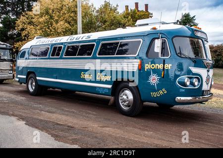 Autobus turistici Ansair Flxible intorno al 1955 Foto Stock