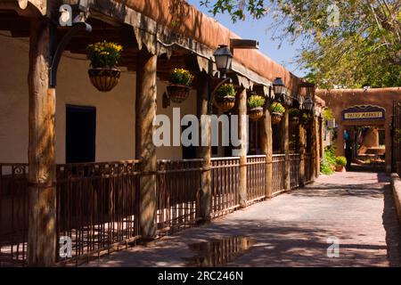 Città Vecchia di Albuquerque, Nuovo Messico, STATI UNITI D'AMERICA Foto Stock