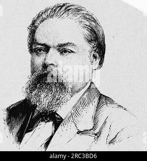 Braun, Karl, 20.3.1822 - 14.7,1893, politico tedesco (Partito Nazionale Liberale), ULTERIORI-DIRITTI-CLEARANCE-INFO-NOT-AVAILABLE Foto Stock