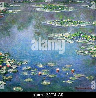 Ninfee 1906 di Claude Monet Foto Stock
