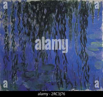 Water Lilies e Weeping Willow Branches 1919 di Claude Monet Foto Stock