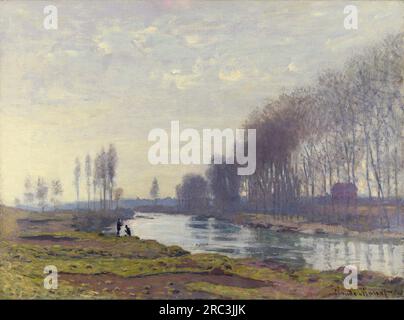 Il piccolo braccio della Senna ad Argenteuil 1872 di Claude Monet Foto Stock