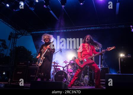 Melvins a Torino, spazio 211 - grande spettacolo. Credito: Andrea Pinna Foto Stock