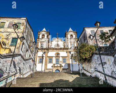 Chiesa del Santissimo Sacramento di Passo, Igreja do Santissimo Sacramento do Passo a Salvador da Bahia in Brasile Foto Stock