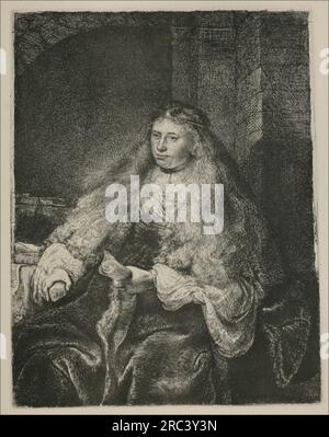 Studio di Saskia chiamato The Great Jewish Bride 1635 di Rembrandt Foto Stock