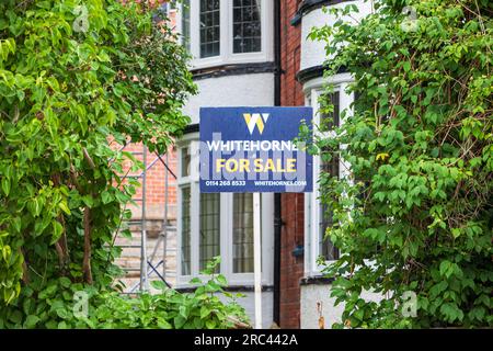 Housing in Brocco Bank, Sheffield. Foto Stock