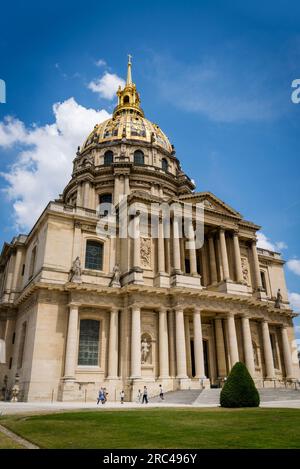 Dôme des Invalides - Tomba di Napoleone i, Museo dell'Esercito, un museo militare nazionale di Francia , Parigi, Francia Foto Stock