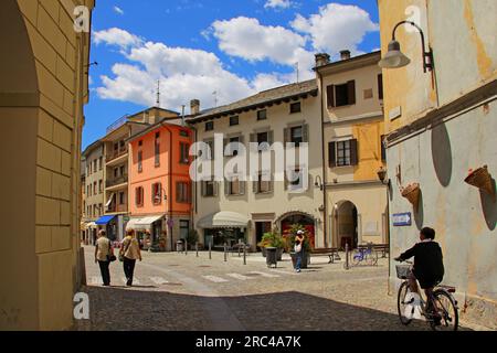 Tirano, Sondrio, Valtellina, Lombardia, Italia Foto Stock