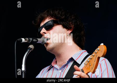 Stanmer Park, City of Brighton & Hove, East Sussex, Regno Unito. Peace Performing al Brighton Valley Festival 2023, Brighton Concert Series, Stanmer Park 8 luglio 2023. David Smith/Alamy Live News Foto Stock