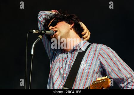 Stanmer Park, City of Brighton & Hove, East Sussex, Regno Unito. Peace Performing al Brighton Valley Festival 2023, Brighton Concert Series, Stanmer Park 8 luglio 2023. David Smith/Alamy Live News Foto Stock