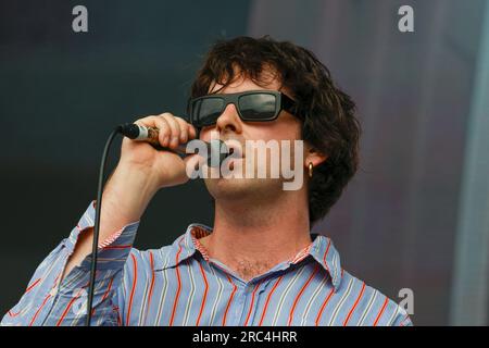 Stanmer Park, City of Brighton & Hove, East Sussex, Regno Unito. Peace Performing al Brighton Valley Festival 2023, Brighton Concert Series, Stanmer Park 8 luglio 2023. David Smith/Alamy Live News Foto Stock