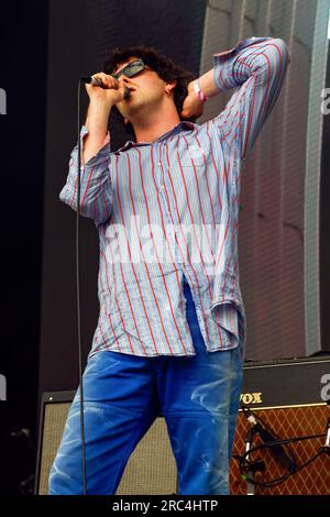 Stanmer Park, City of Brighton & Hove, East Sussex, Regno Unito. Peace Performing al Brighton Valley Festival 2023, Brighton Concert Series, Stanmer Park 8 luglio 2023. David Smith/Alamy Live News Foto Stock