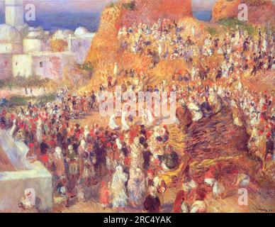 La festa araba della Moschea (la Casbah) 1881 di Pierre-Auguste Renoir Foto Stock