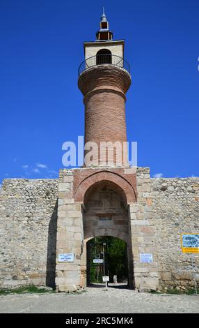 Castello di Zile a Tokat, Turchia. Foto Stock