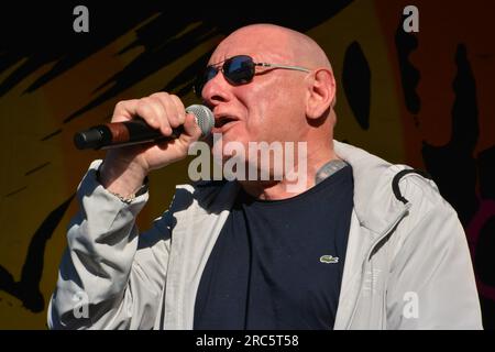 Black Grape in esibizione al festival musicale Bristol Sounds. Bristol, Inghilterra. 24 giugno 2023. Foto Stock