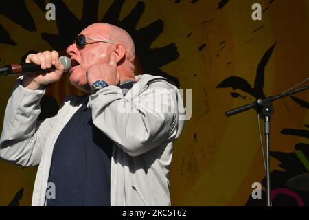 Black Grape in esibizione al festival musicale Bristol Sounds. Bristol, Inghilterra. 24 giugno 2023. Foto Stock