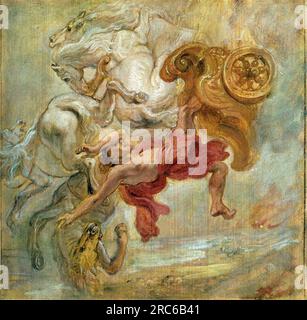 Fall of Phaeton 1636 di Peter Paul Rubens Foto Stock