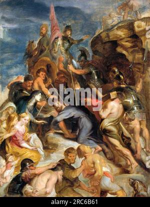 Bearing the Cross 1637 di Peter Paul Rubens Foto Stock