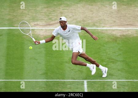 Wimbledon, Royaume University. 12 luglio 2023. Durante i campionati di Wimbledon del 2023 il 12 luglio 2023 all'All England Lawn Tennis & Croquet Club di Wimbledon, Inghilterra - foto Antoine Couvercelle/DPPI Credit: DPPI Media/Alamy Live News Foto Stock