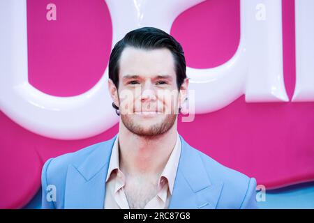 Londra, Regno Unito. Fotografato alla prima europea di Barbie a Cineworld Leicester Square il 12 luglio 2023 . Foto di Julie Edwards. Crediti: JEP Celebrity Photos/Alamy Live News Foto Stock