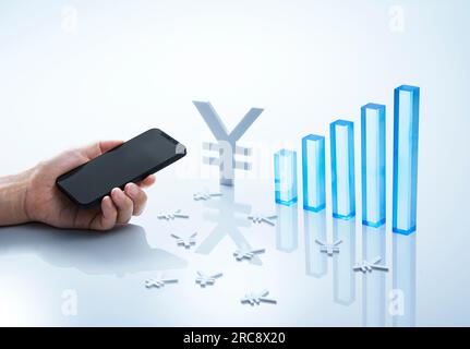 Immagine dell'investimento netto 3 per la schermata composita Foto Stock