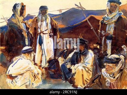 Campo beduino 1906 di John Singer Sargent Foto Stock
