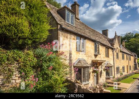 Geografia / viaggi, Gran Bretagna, Gloucestershire, Chipping Campden, Old Houses in Broad Campden, ADDITIONAL-RIGHTS-CLEARANCE-INFO-NOT-AVAILABLE Foto Stock