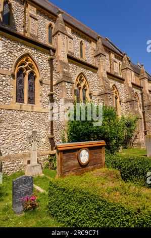 Il Santuario di nostra Signora della consolazione è una chiesa parrocchiale cattolica a West Grinstead, nel West Sussex, in Inghilterra. Foto Stock