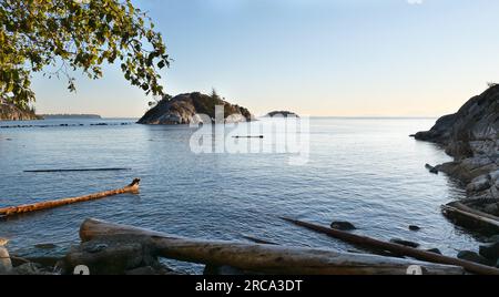 Stagione autunnale al Whytecliff Park, West Vancouver, British Columbia, Canada Foto Stock