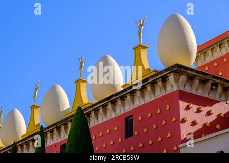 Teatre-Museu Dali Theatre Museum, Dali Museum, Figueres, vicino a Girona, Catalogna, Spagna Foto Stock