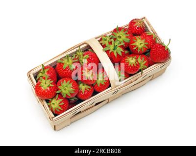 Un paio di fragole Foto Stock