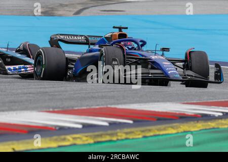 Spielberg, Austria. 2 luglio 2023. Formula 1 Rolex Gran Premio d'Austria al Red Bull Ring, Austria. Nella foto: #23 Alex Albon (THA) di Williams Racing in Williams FW45 durante la gara © Piotr Zajac/Alamy Live News Foto Stock