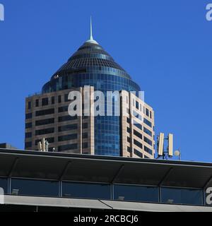 Dettaglio di un grattacielo nel centro di Sydney, Australia Foto Stock