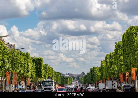 Le riprese sono state bellissime durante il mio viaggio in Francia Foto Stock
