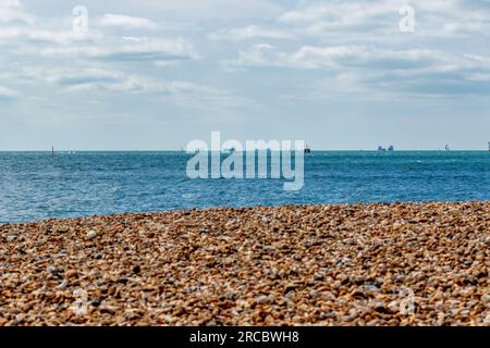 Durante il mio viaggio ho visto delle bellissime spiagge Foto Stock