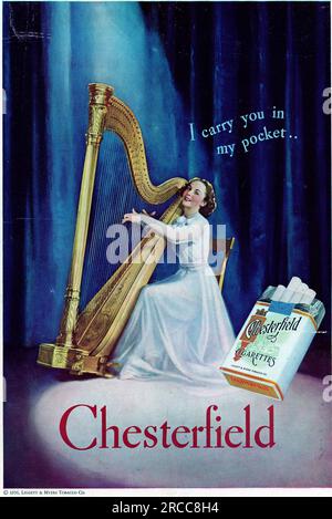 Vintage Time Magazine 24 agosto 1936 Issue Advert, USA Foto Stock