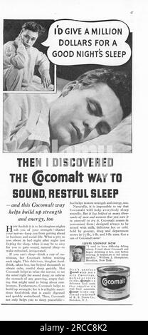 Vintage Time Magazine 24 agosto 1936 Issue Advert, USA Foto Stock