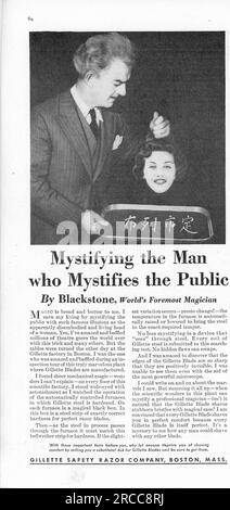 Vintage Time Magazine 24 agosto 1936 Issue Advert, USA Foto Stock