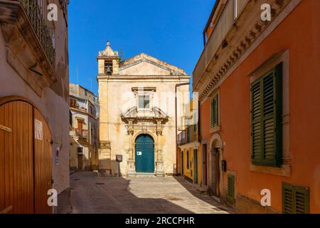 Chiesa di Santa Maria dello Spasimo o Santa Lucia, Ragusa Ibla, Sicilia, Italia Foto Stock