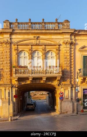 Piazza Duomo, Ragusa Ibla, Sicilia, Italia Foto Stock