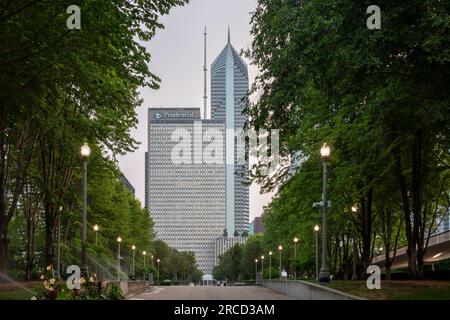 Edificio prudenziale, Chicago, Illinois Foto Stock