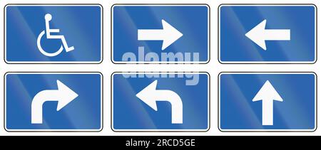 Disabili in Islanda. Foto Stock