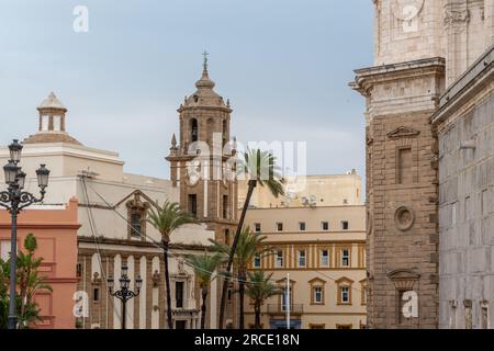 Chiesa di Santiago - Cadice, Andalusia, Spagna Foto Stock